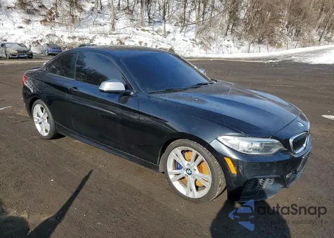 2015 BMW M235I z USA, uszkodzony, nr VIN WBA1J7C55FV253759